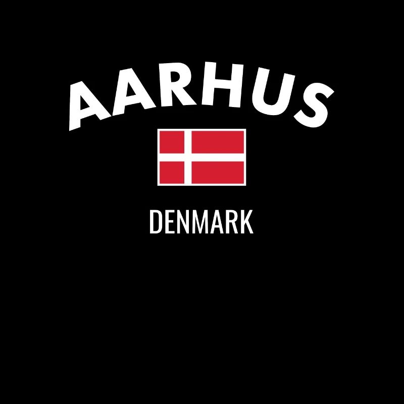 Aarhus Danemark Drapeau danois Proud Dane