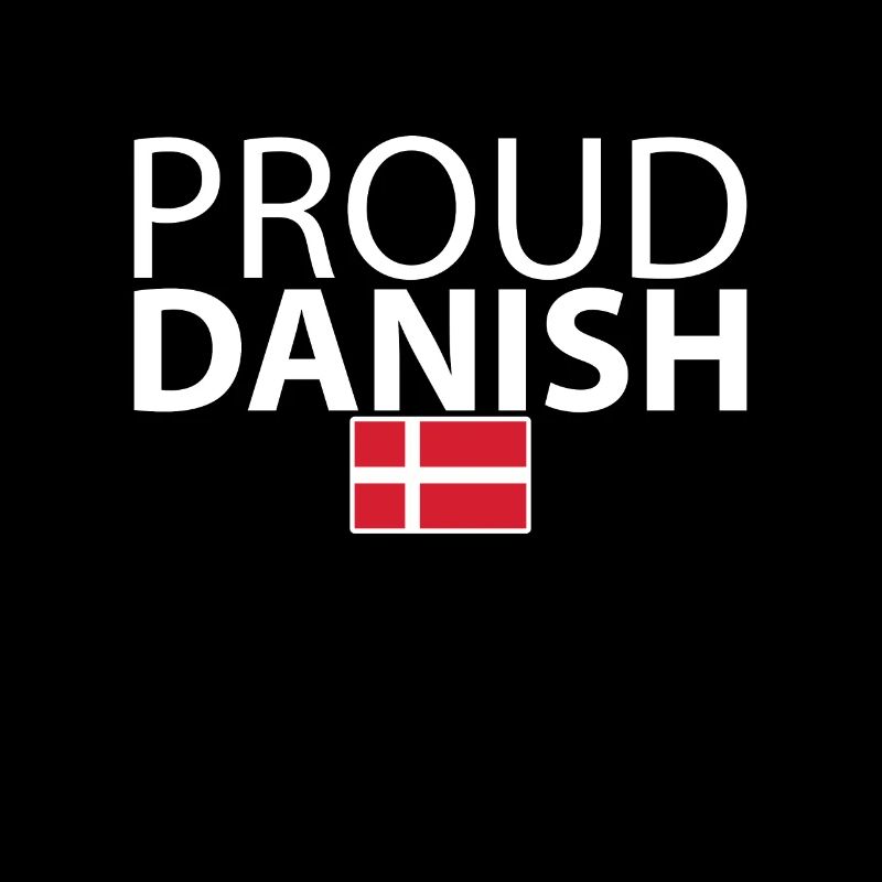 Fier danois Danemark Drapeau danois Danois
