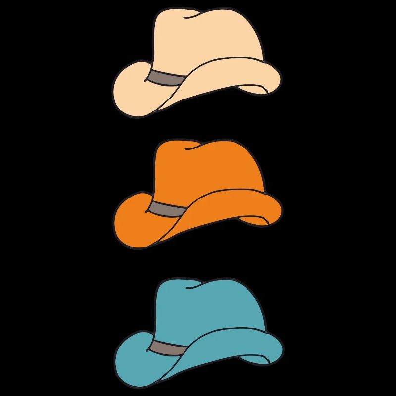 Three hats