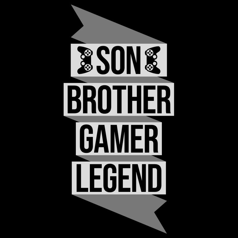Fils Frère Gamer Légende
