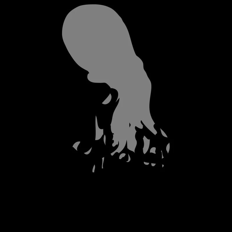 Tentacule Octopus Encre Goutte Graffiti Spray Cool