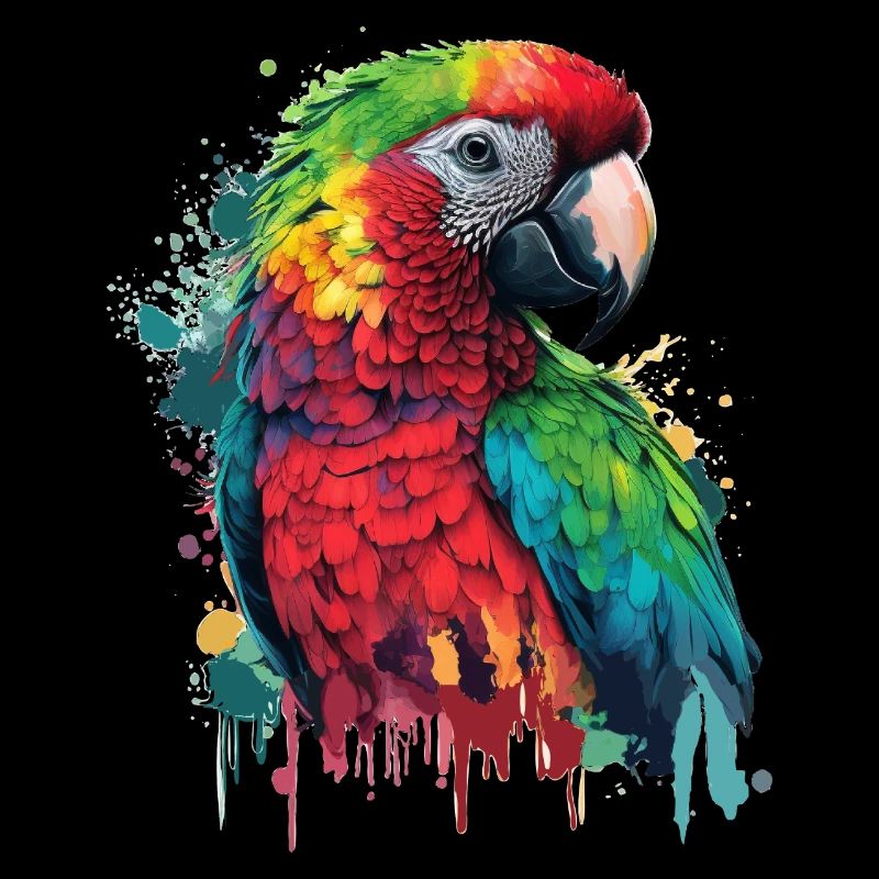 Colorful parrot