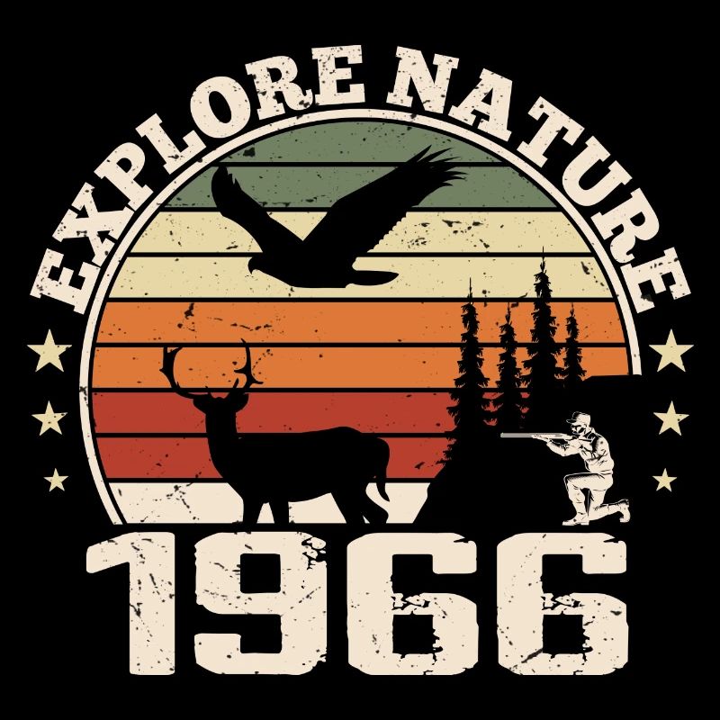 1966 Klassisches Jäger-Jubiläumsgeschenk 1966