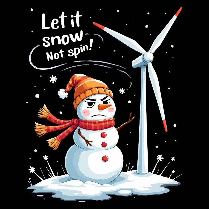 Stop Wind Turbines - Let it Snow, Not Spin