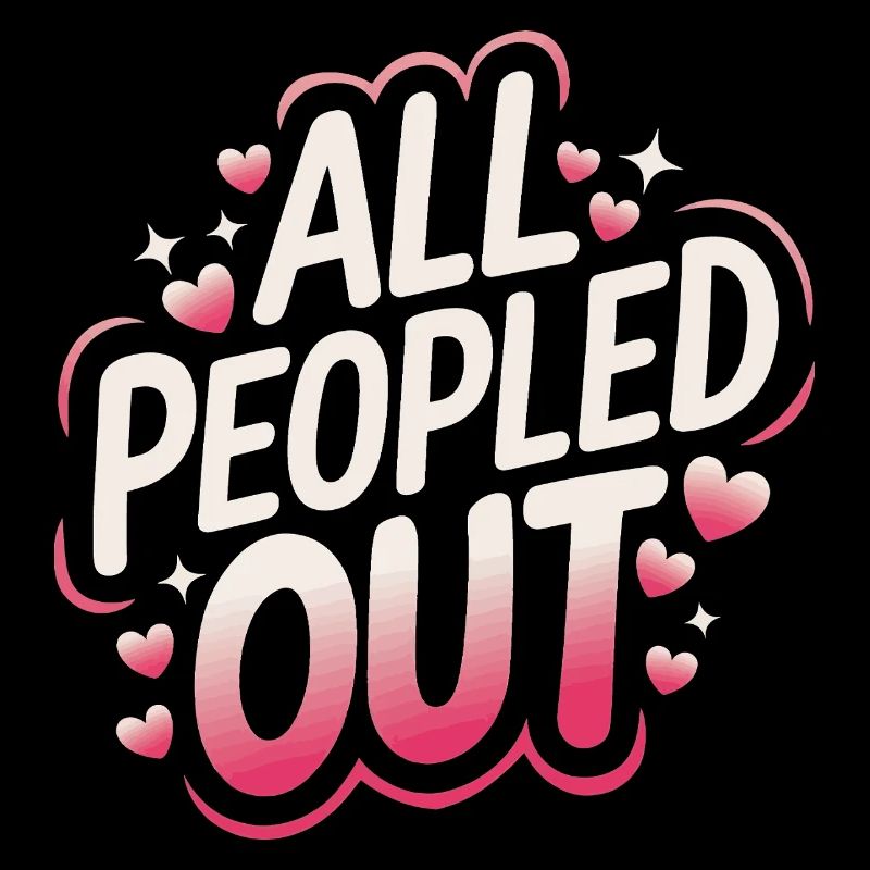 Introvertierter asozialer introvertierter