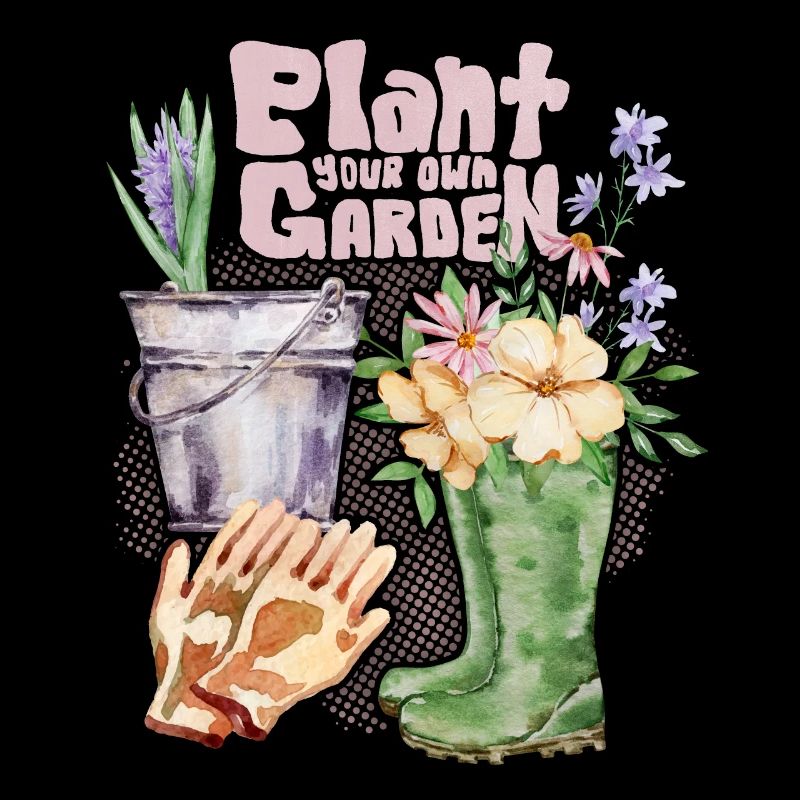 Gärtner, Garten, Gartenarbeit Spruch