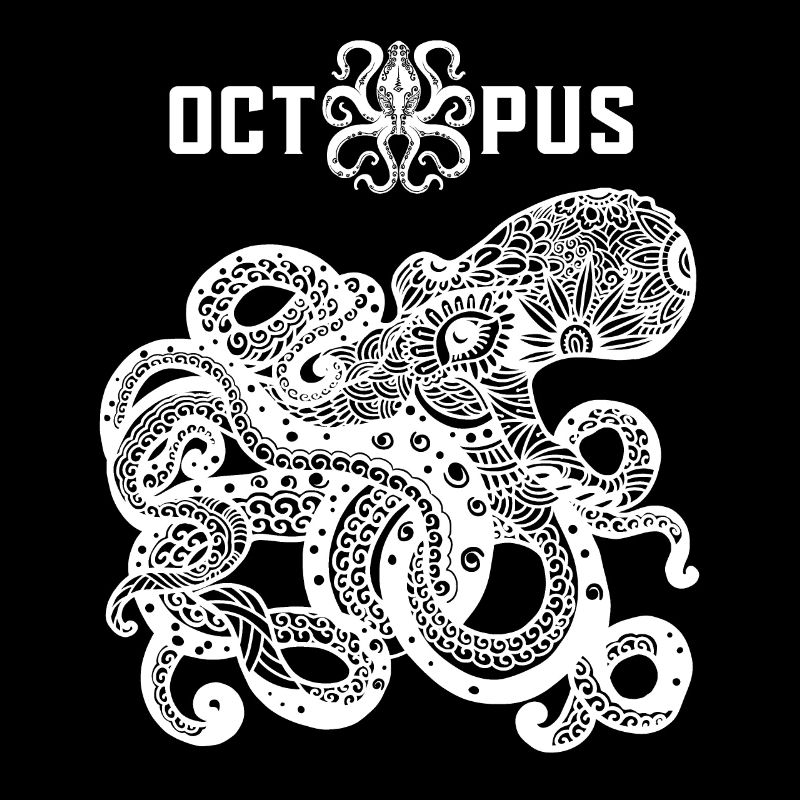 Octopus, Octopus Octopus, Octopus Illustration