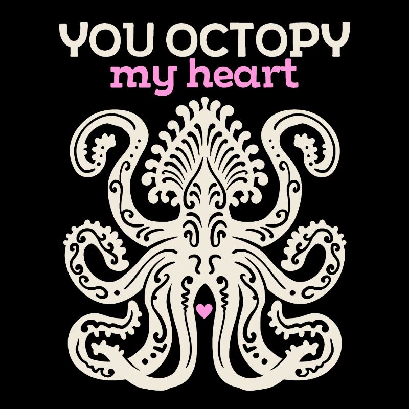 Octopus Octopus, Valentine's Day Pun, Funny Saying