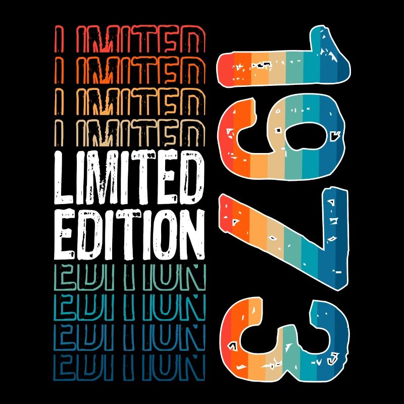 Edition limitée depuis 1973 Anniversaire Millésime 1973