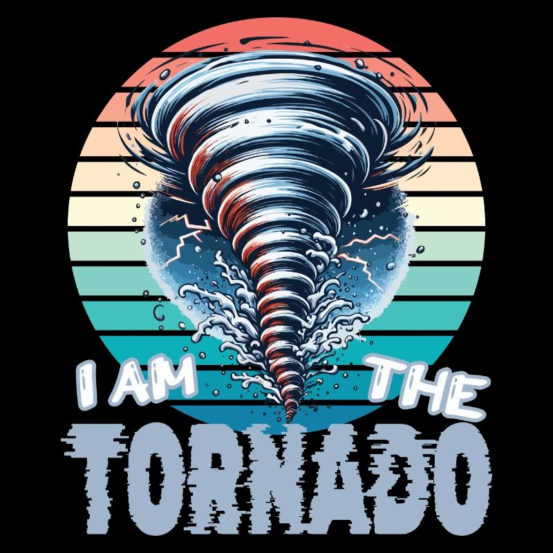 Tornado Sturm Wirbelwind Ich bin der Tornado