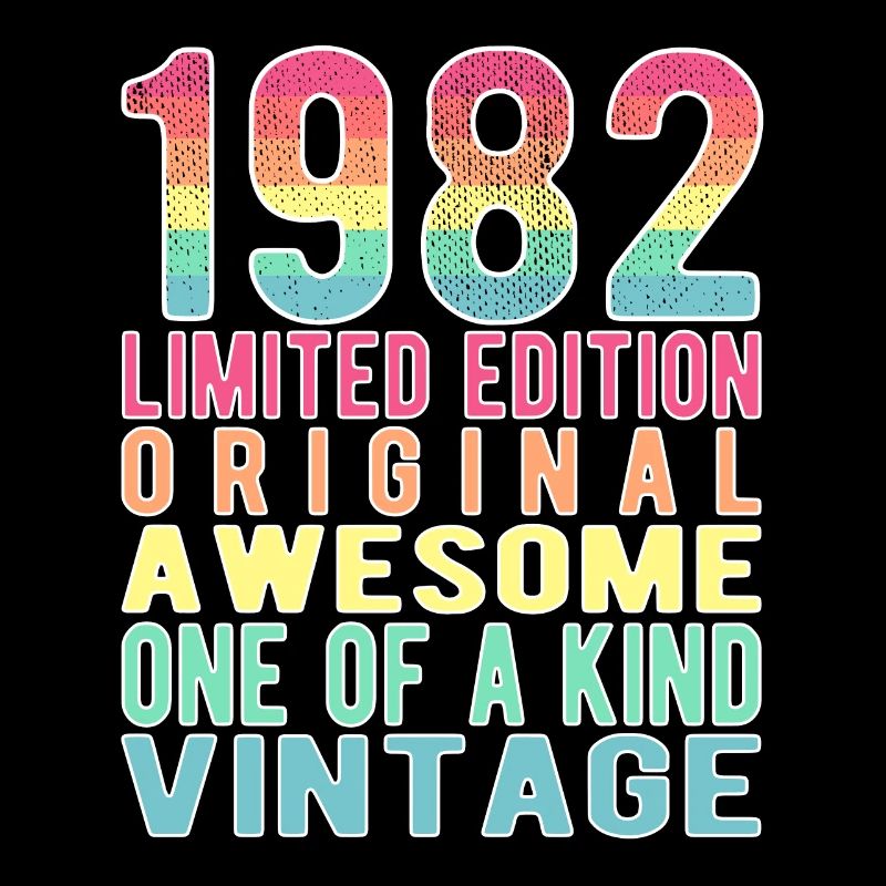 Edition limitée depuis 1982 Anniversaire Millésime 1982