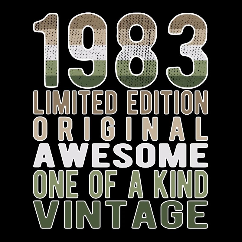 Limited Edition seit 1983 Geburtstag Vintage 1983