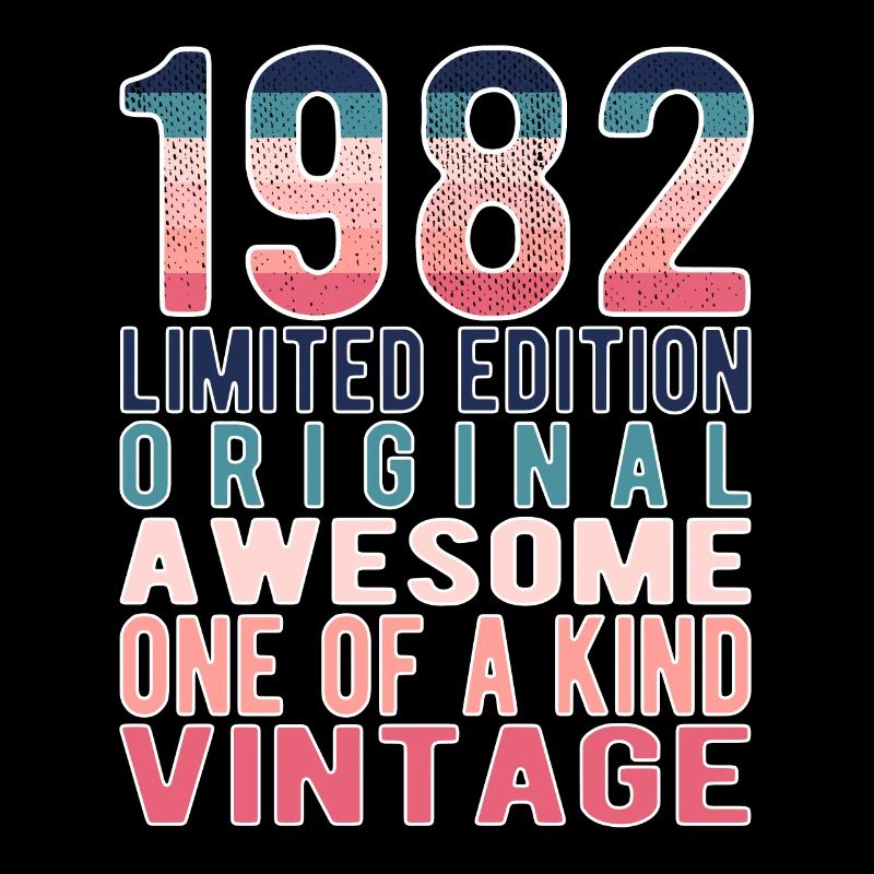 Edition limitée depuis 1982 Anniversaire Millésime 1982
