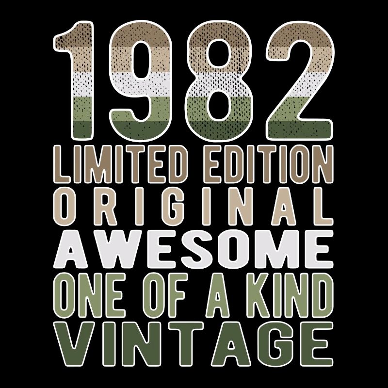 Edition limitée depuis 1982 Anniversaire Millésime 1982