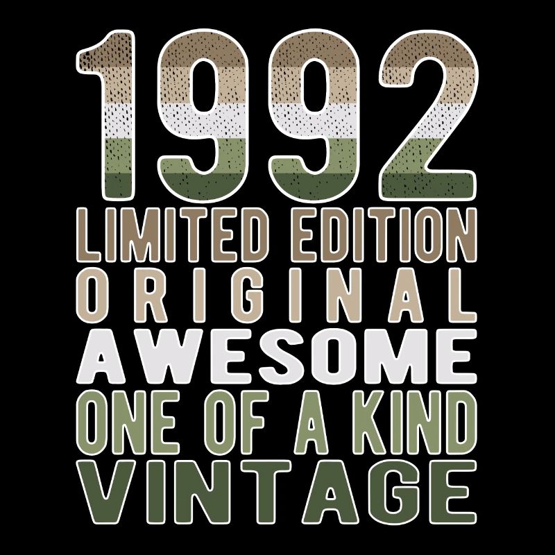 Edition Limitée Depuis 1992 Anniversaire Millésime 1992