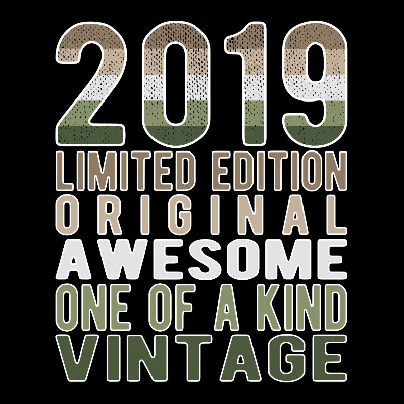 Limited Edition seit 2019 Geburtstag Vintage 2019