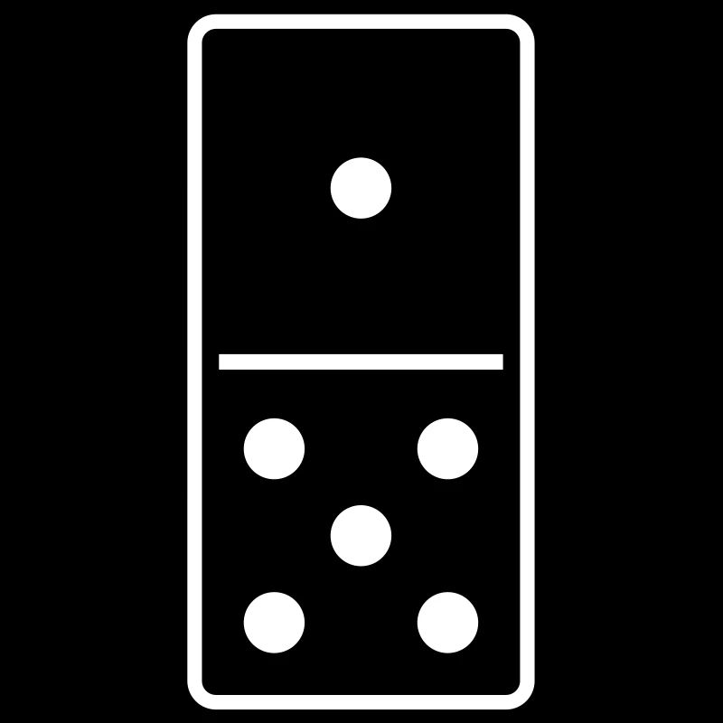 DOMINO STONE 1:5 - VARIABLE COLOR - VECTOR DESIGN!