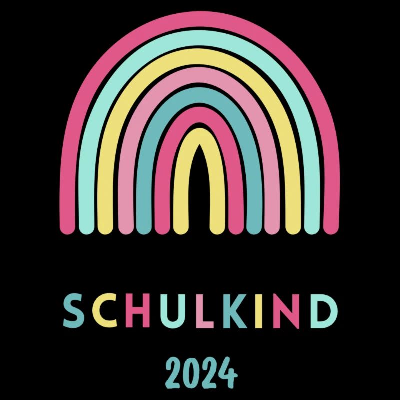 Endlich Schulkind 2024 Einschulungsshirt