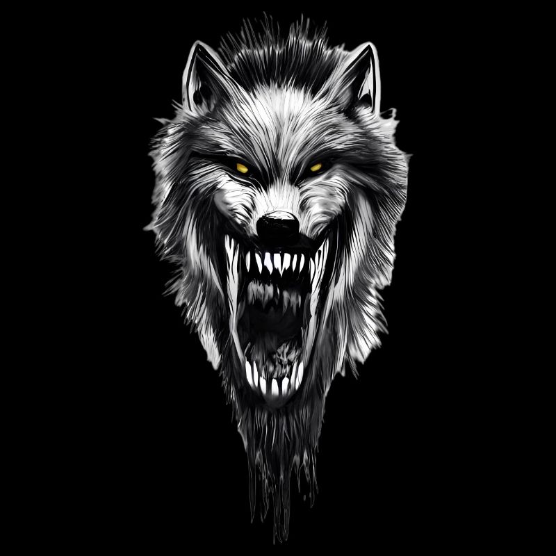 Werwolf gruselig Horror