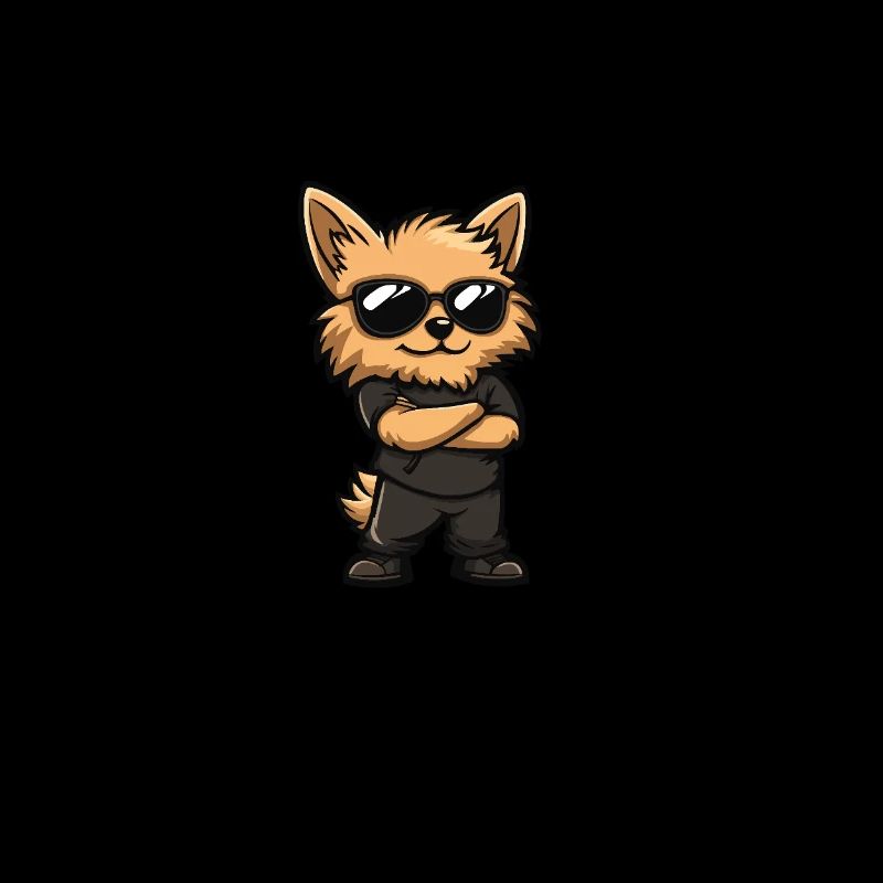 chien cool