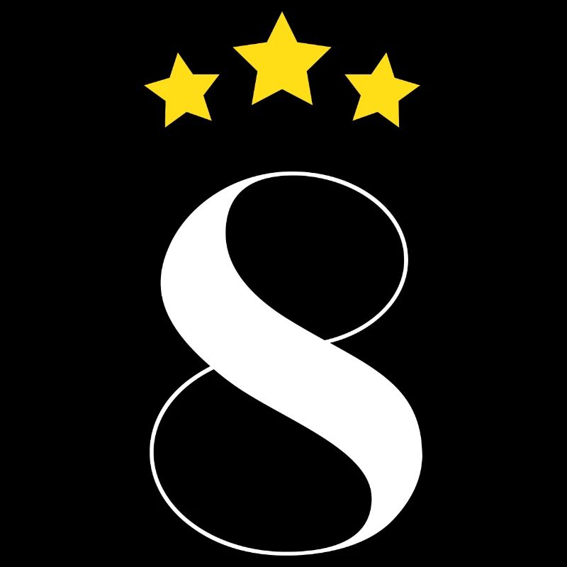 8-jähriges Jubiläum mit Stern
