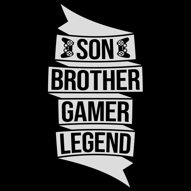 Fils Frère Gamer Légende