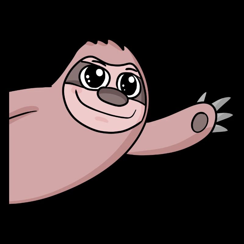 Sloth Greeting Greeting