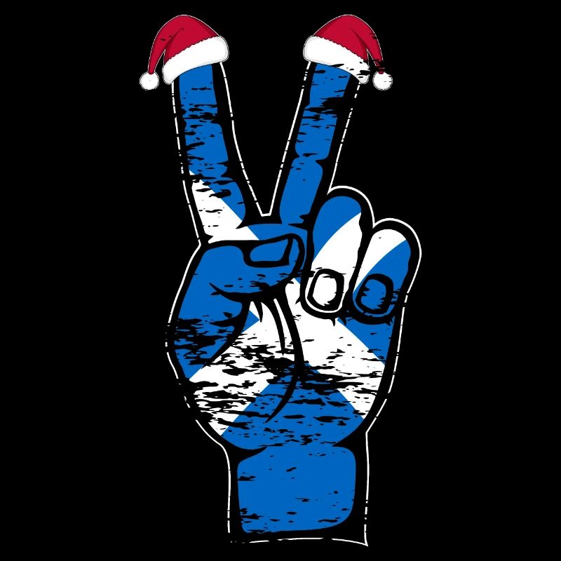 Drapeau de l’Ecosse Noël Symbole de la paix utilisé