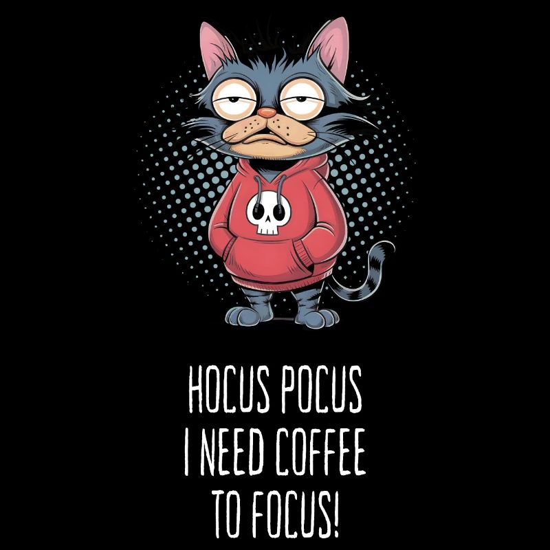 Hocus Pocus j’ai besoin de café pour me concentrer