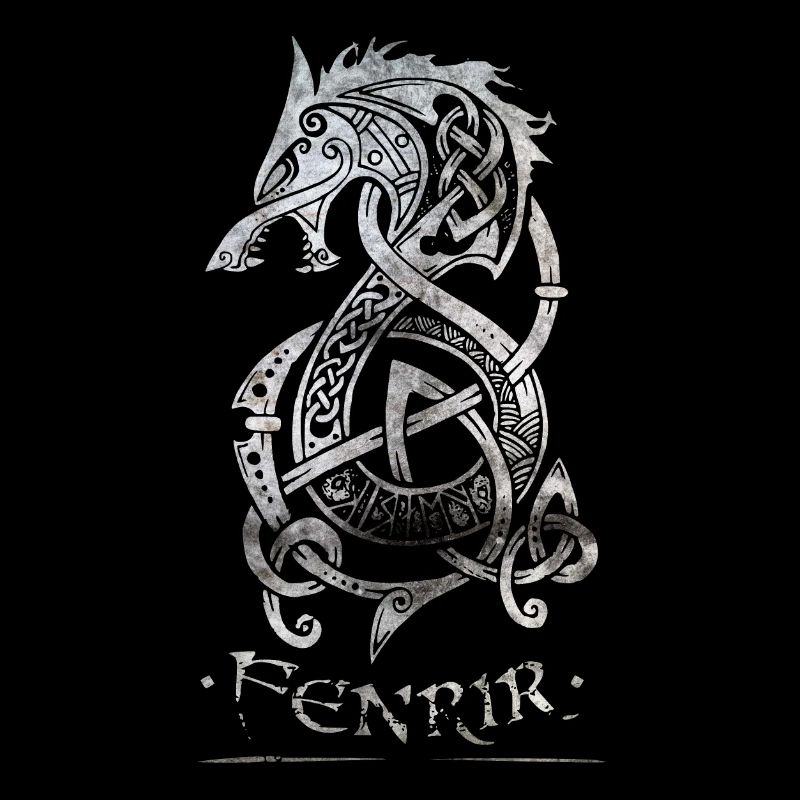 Fenrir Wolf - Design Walhalla à l’ancienne