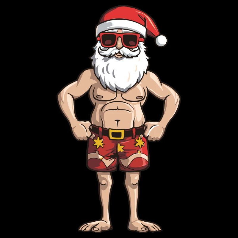 beach weihnachtsmann