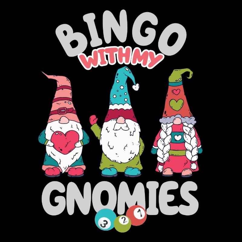 Bingo With My Gnomies Fun Bingo