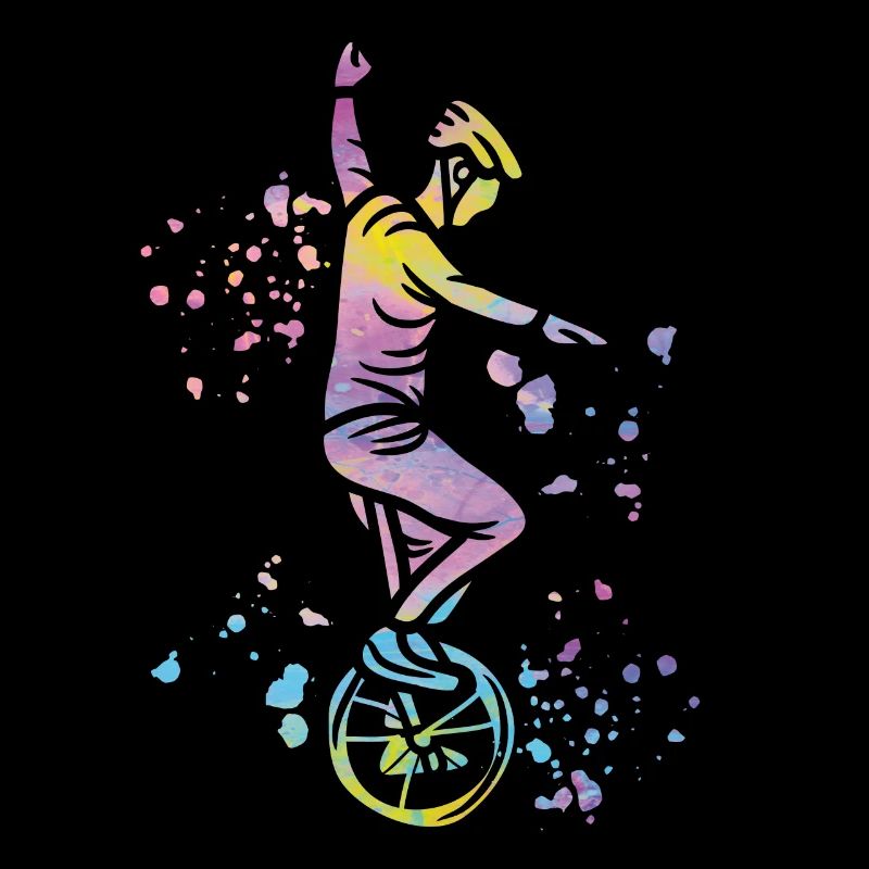 Einradfahrer Einradfahren Einrad