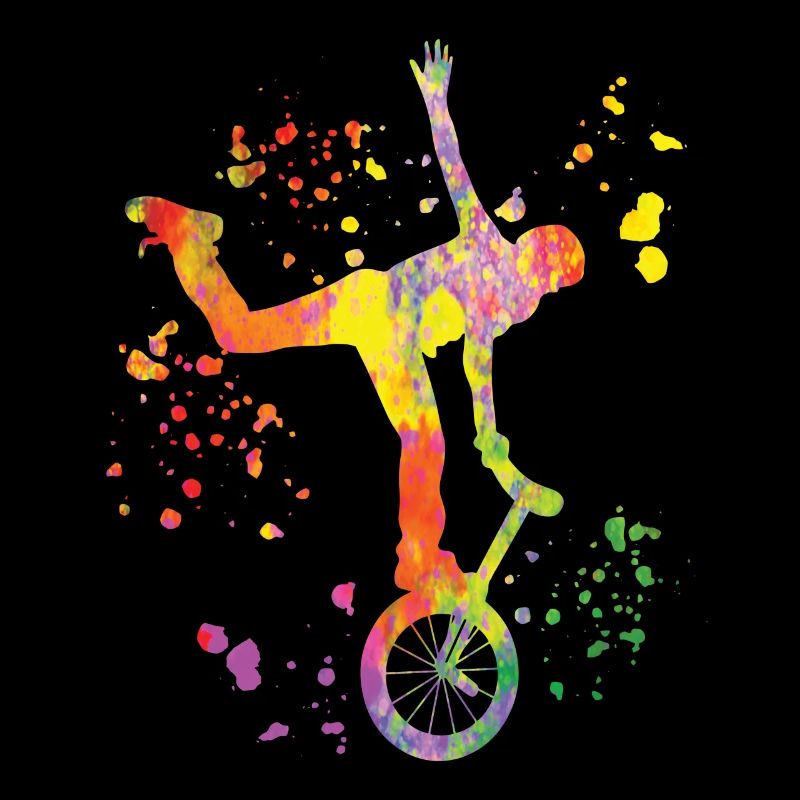 Einradfahrer Einradfahren Einrad