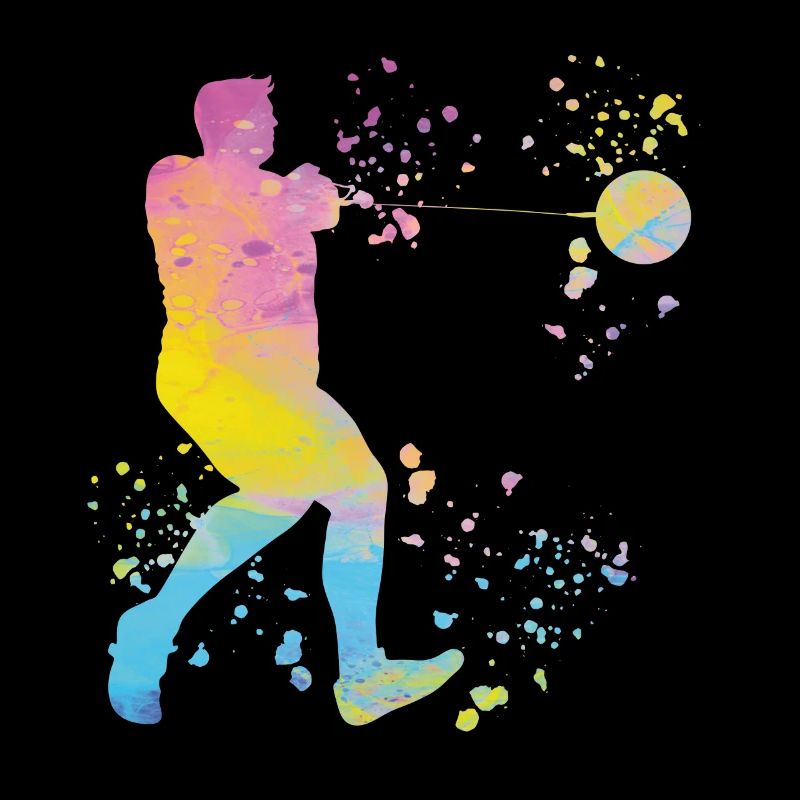 Hammerwerfer Colorsplash Hammerwerfen