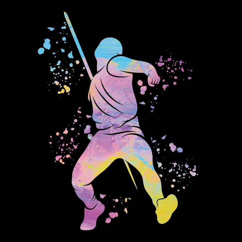 Javelin Throw Colorsplash Javelin Throw