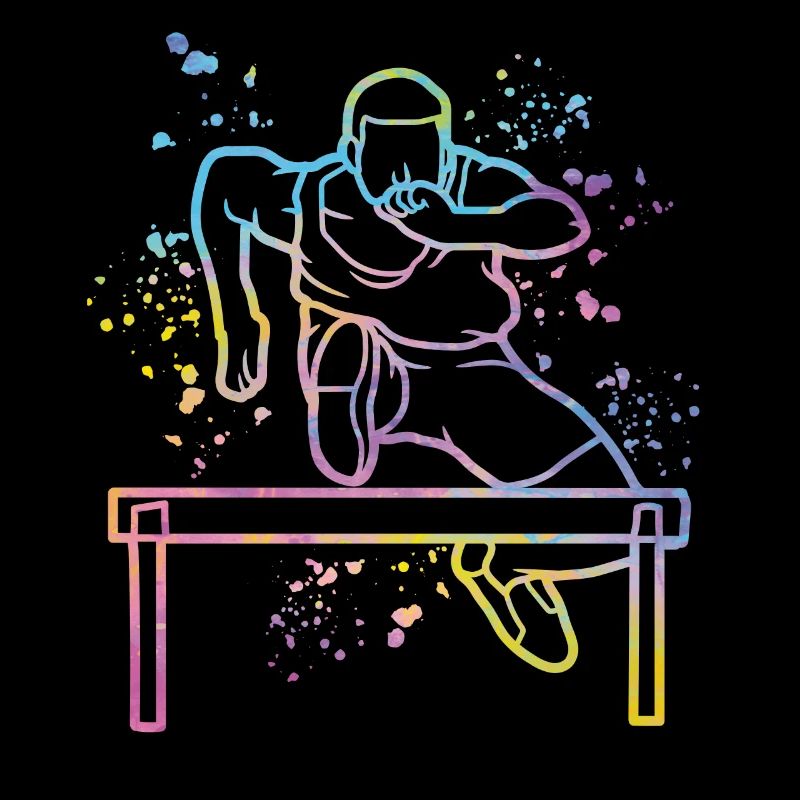 Hurdle Run Obstacle Course Kids Hurdle Run