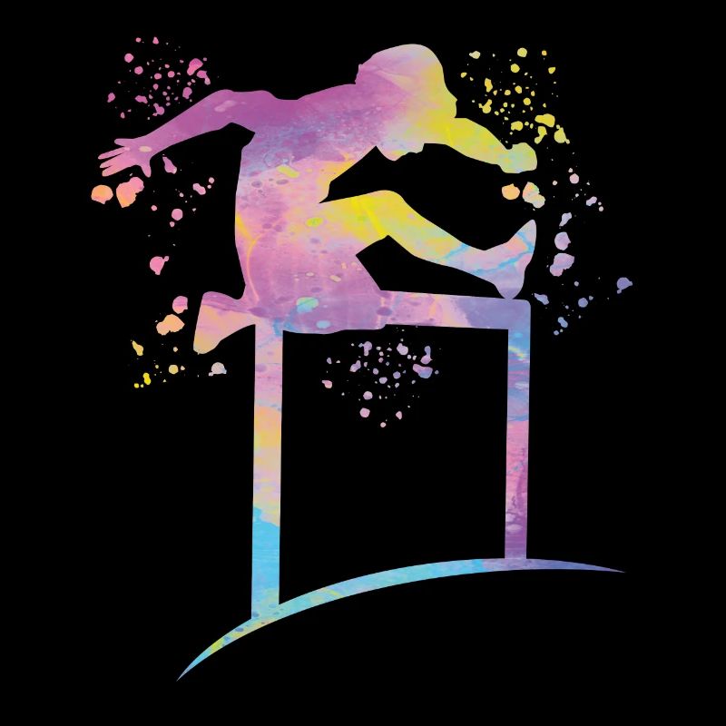 Hurdle Run Obstacle Course Kids Hurdle Run