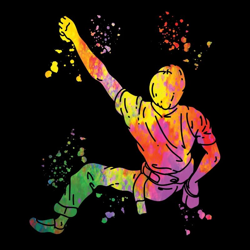 Boulderer Colorsplash Boulder Bouldern