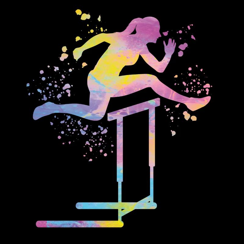 Course de haies Course d’obstacles Courses de haies pour enfants