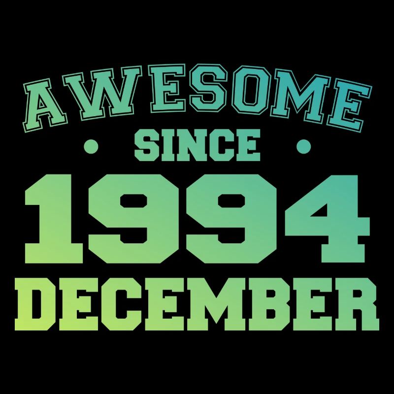Birthday December 1994 - Gift December 1994