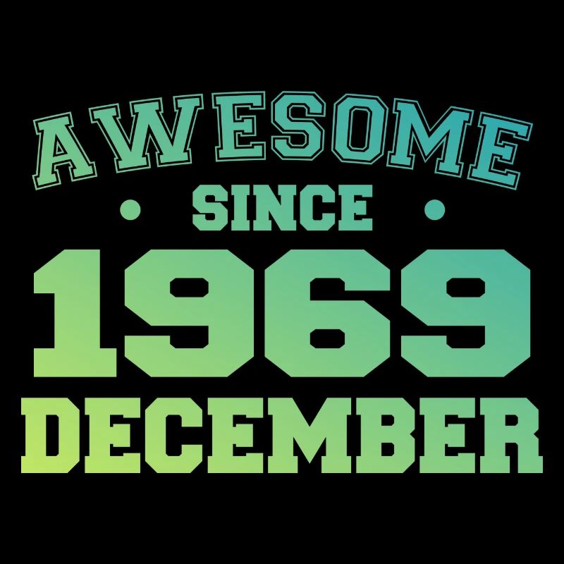 Dezember 1969 Geburtstag - Dezember 1969 Geschenk