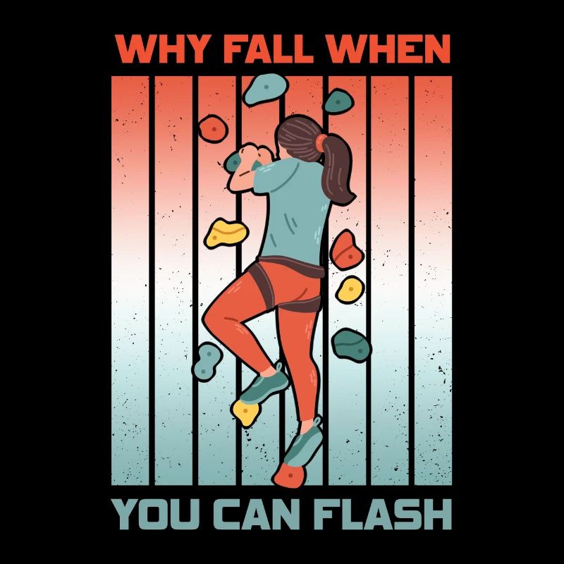 Boulderer Chalk Up et Flash Bouldering