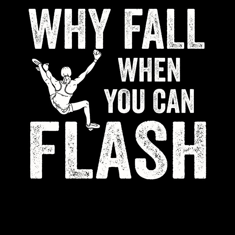 Boulderer Chalk Up and Flash Bouldering