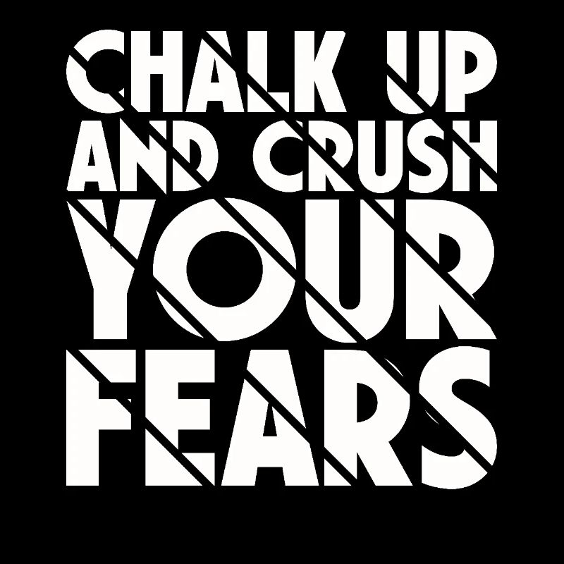 Bouldering Chalk Up Boulderer