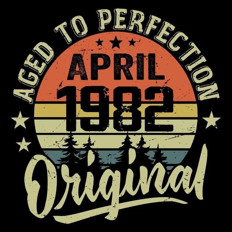 April 1982 Geburtstag - April 1982 Geschenkidee