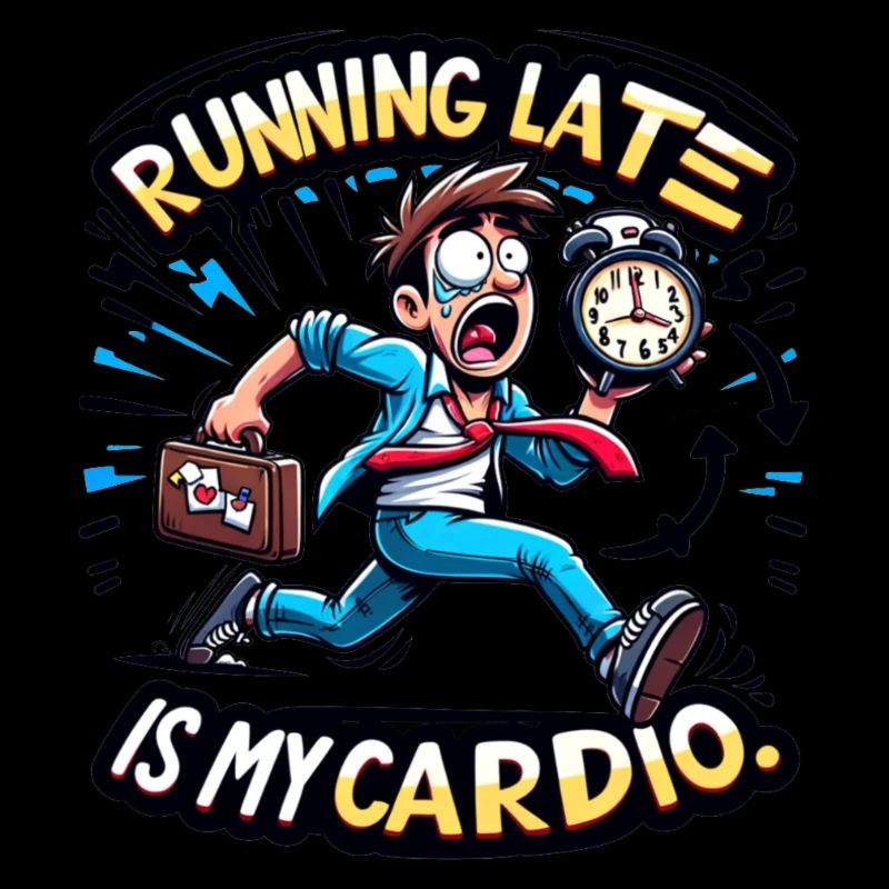 Courir en retard, c’est mon cardio