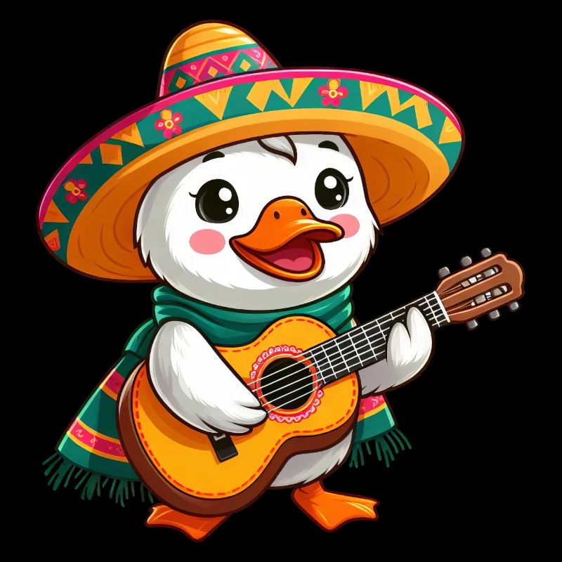 Sweet Duck Guitariste Cinco de Mayo