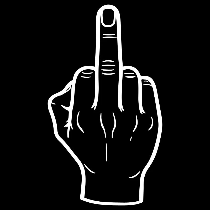 Middle Finger Hand