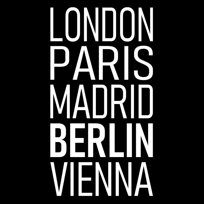 Berlin Londres Paris Madrid Vienne